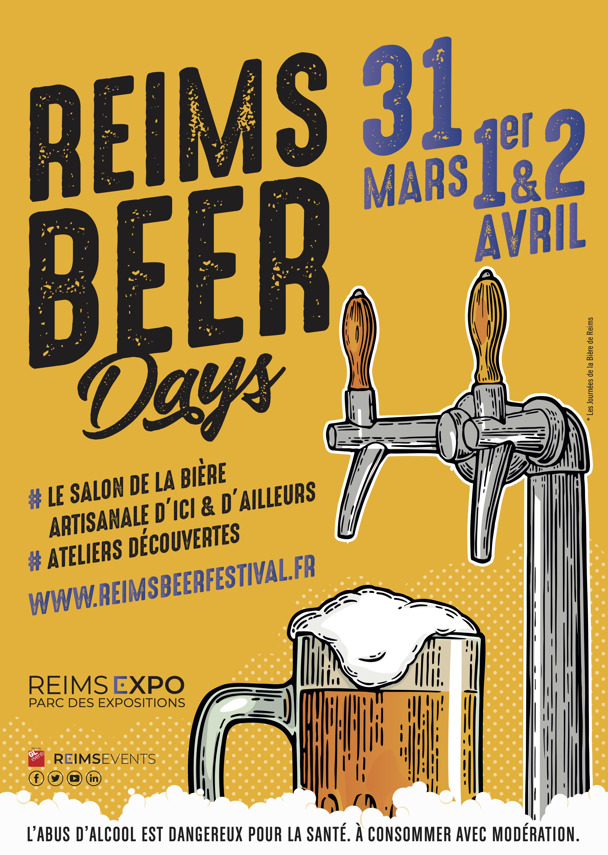 Affiche Reims beer days